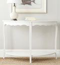 Rustic Demilune Console R61461