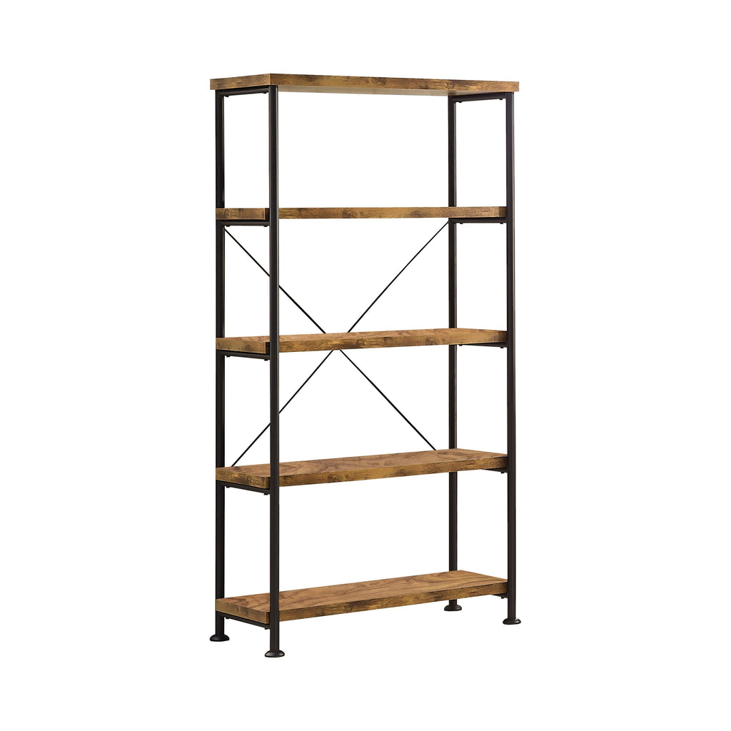 Grey Driftwood 4-Shelf Bookcase B363630