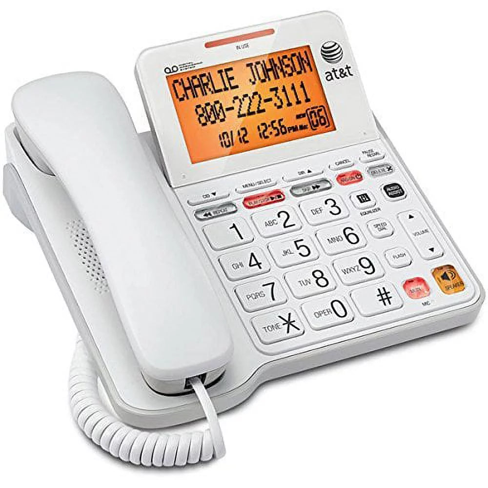 White Corded Desk Phone U4140