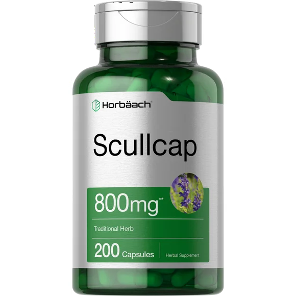 800mg 200 Capsules Skullcap Extract V807663