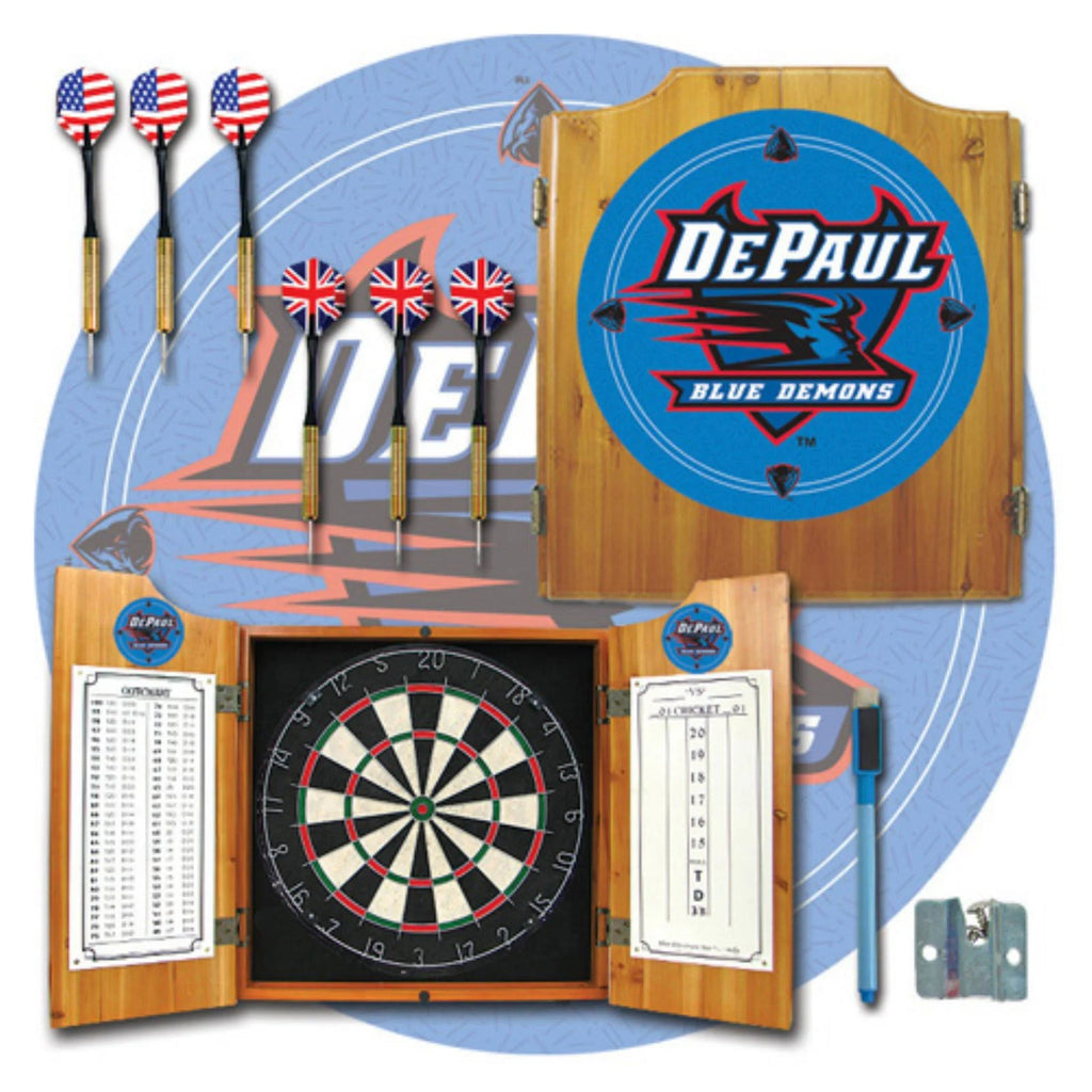 Wood Dart Cabinet Set N971