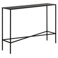 42" Wide Rectangular Console Table with Metal Top W45762