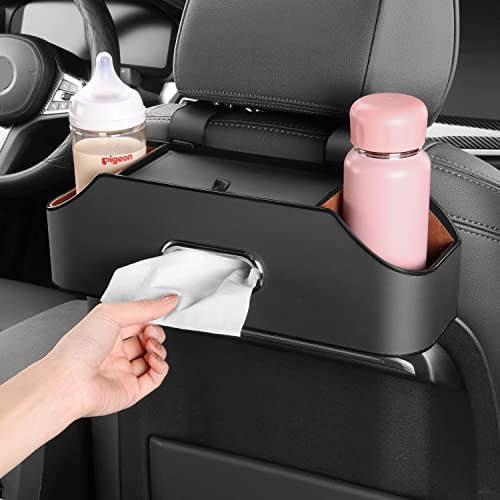 Car Back Seat Organizer with 2 Drink Cup Holder D2888