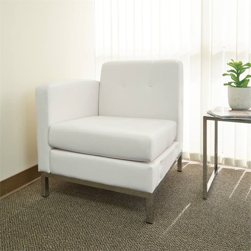 White Arm Chair X311