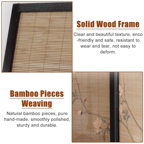 6 Panel Folding Privacy Screen, 175cm Tall I74535