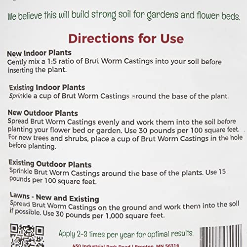 30 Lb Worm Castings J1398