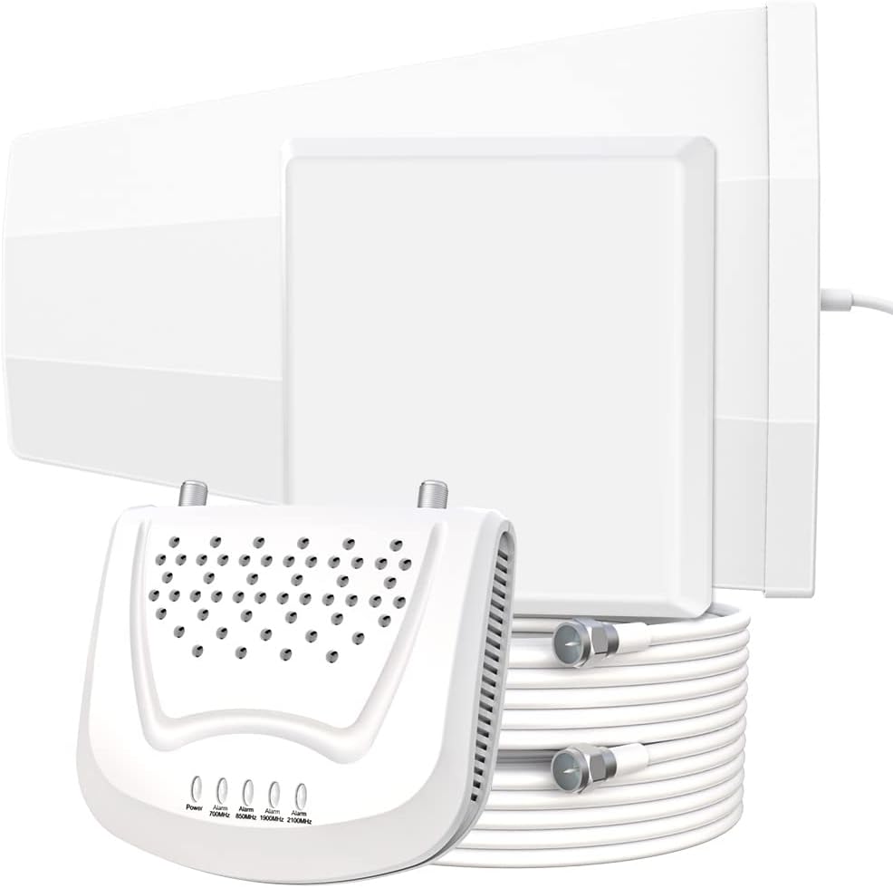 Cell Phone Signal Booster Kit, 2G/3G/4G LTE, 5G Ready L866112