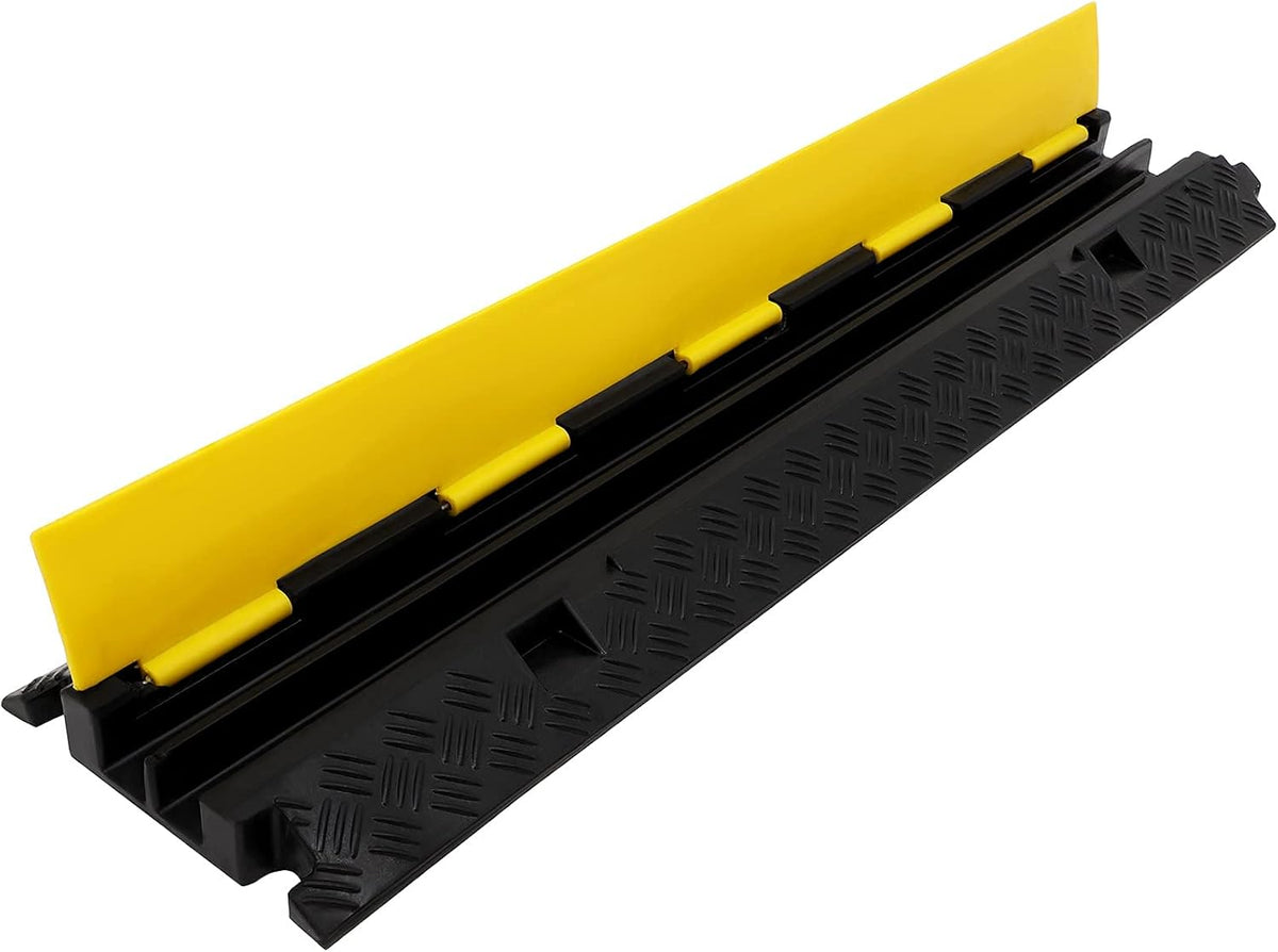3 Pack Heavy Duty Anti-Skid Rubber Cable Protector Ramp D1952
