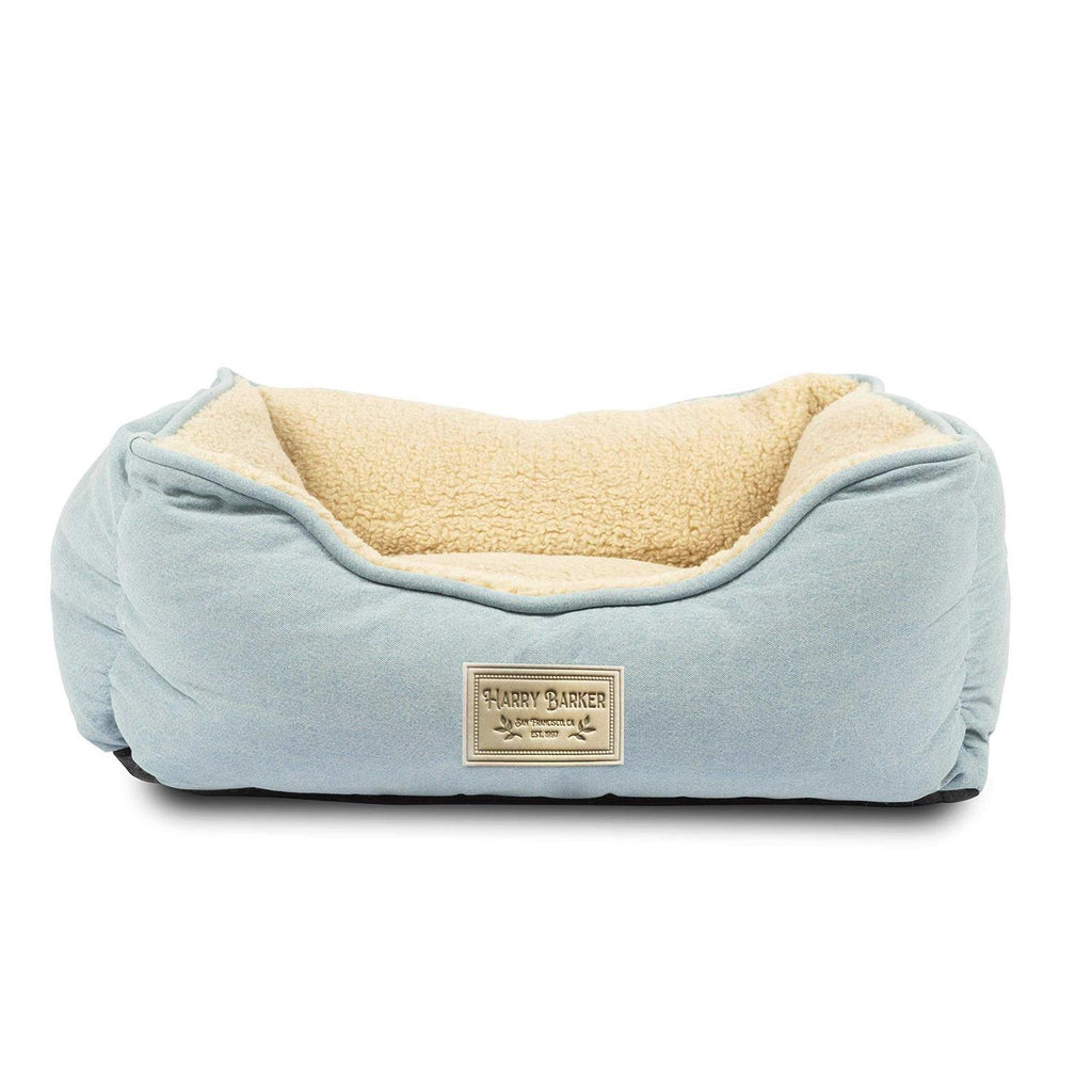 Blue Chambray Sherpa Bed I253987