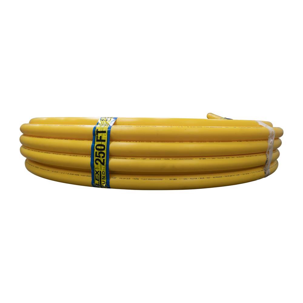 1-1/4 in. IPS x 250 ft. Dr 11 Underground Yellow Polyethylene GAS Pipe P21988