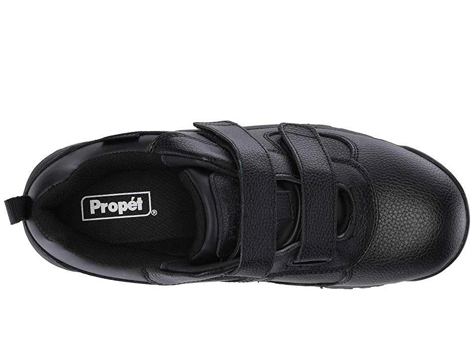 Men's Propet Cliff Walker Low Strap Black Grain Size 15 L8142