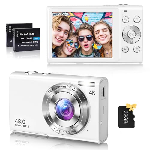 4K 48MP Digital Camera with 16X Digital Zoom P3924
