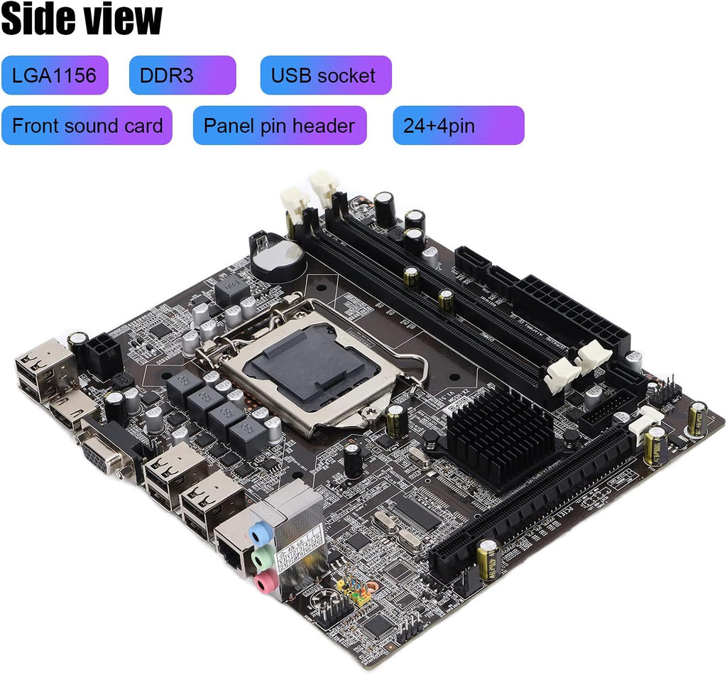 H55 Computer Motherboard LGA 1156 DDR3 G7526