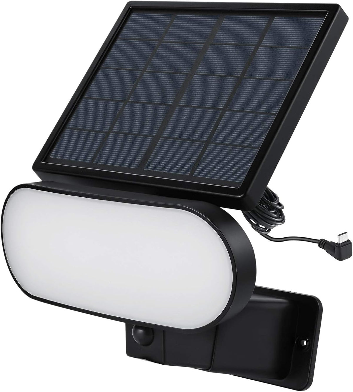 2-in-1 Solar Panel Charger & Security Light J910