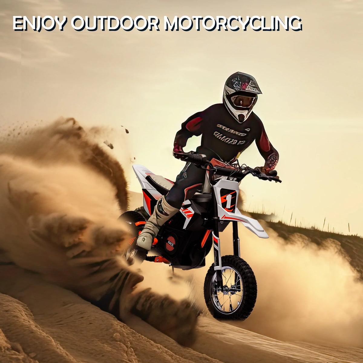 Electric Dirt Bike 24V 250W White M794579