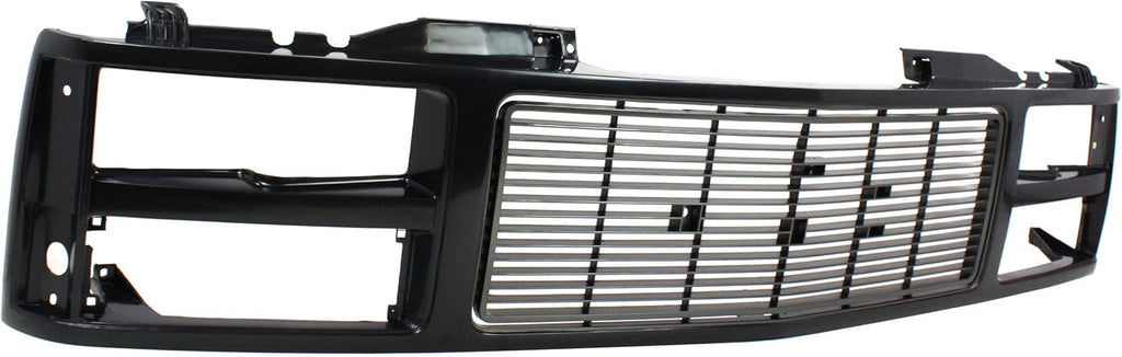 Black Grille Assembly for 1992-1993 GMC Yukon Z4665