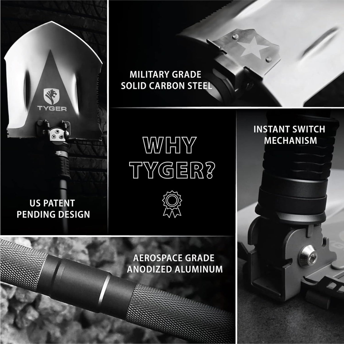 Military Heavyduty Folding Compact Tool with 16-in-1 Multifunction V6906