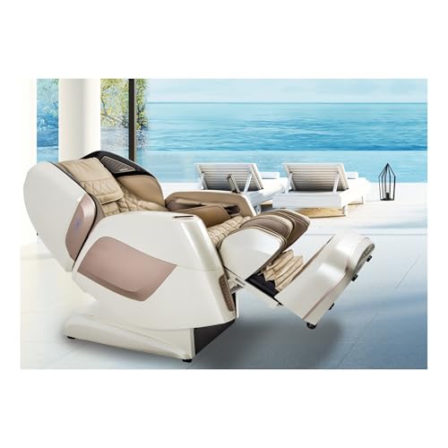 Black 4D Zero Gravity Massage Chair with Heated Rollers V254591