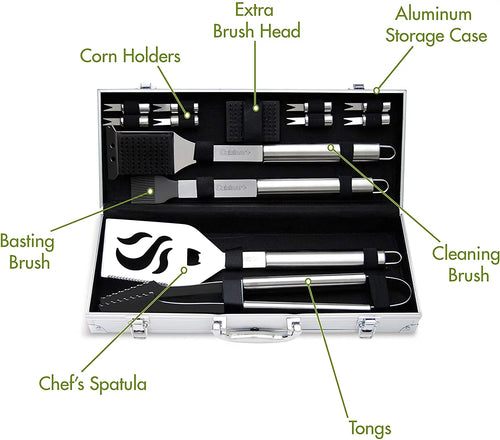 14-Piece Stainless Steel Grill Set H1465