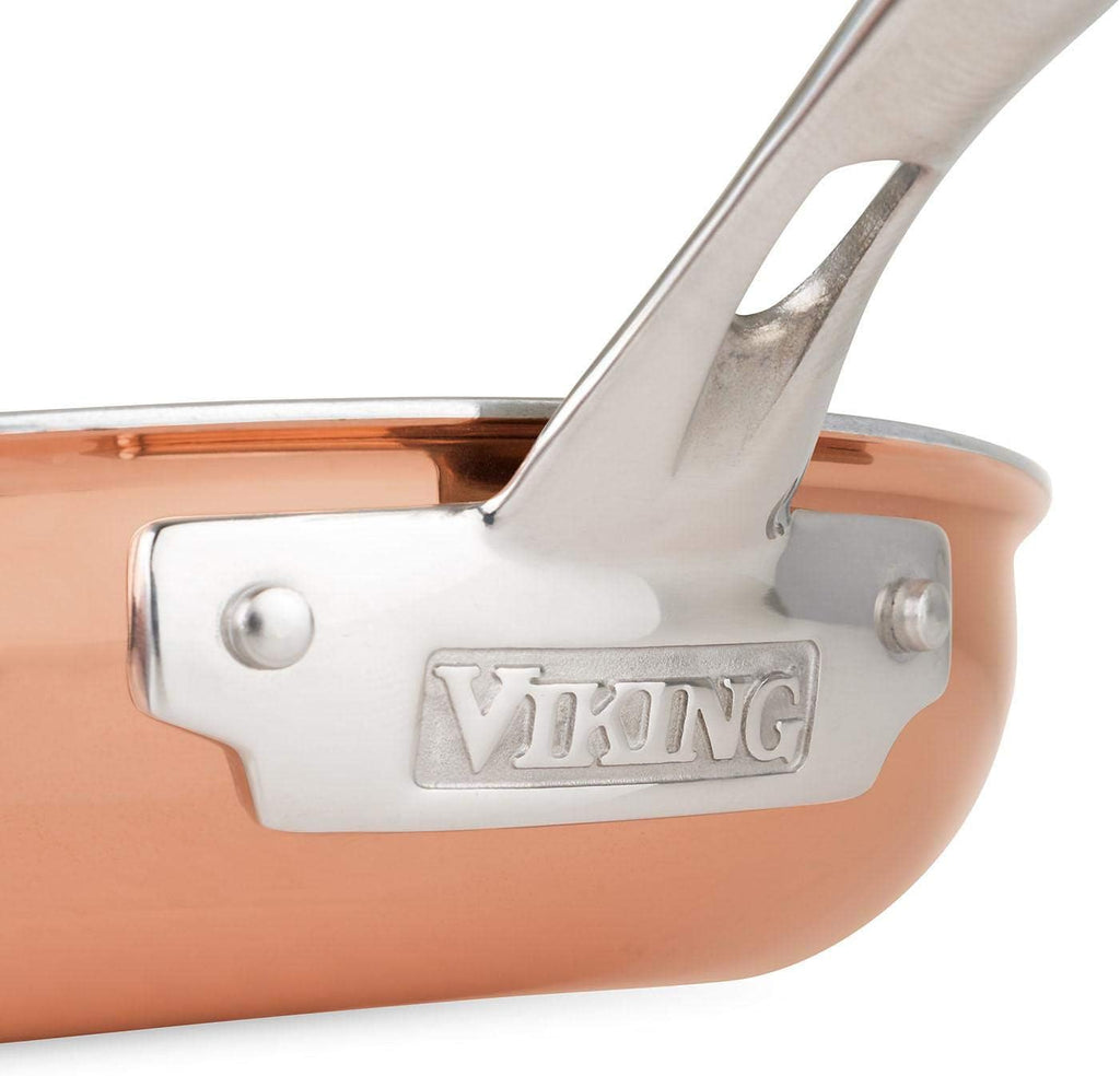 13-Piece Tri-Ply Copper Cookware Set Y711