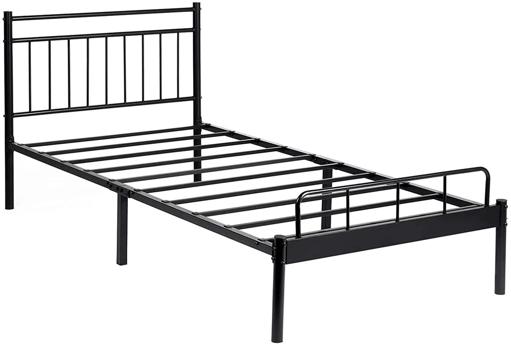 Black Twin Bed Storage Frame S806710