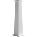 16 inchw x 96 inchh Square Tapered Smooth Column with Standard Capital & Base E32410