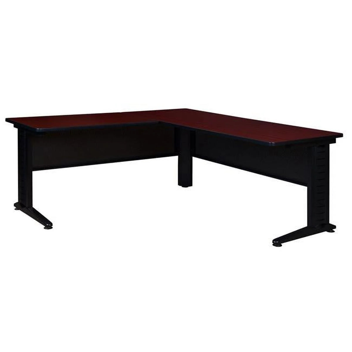 72 in. L-Desk with 42 in. Return G8051