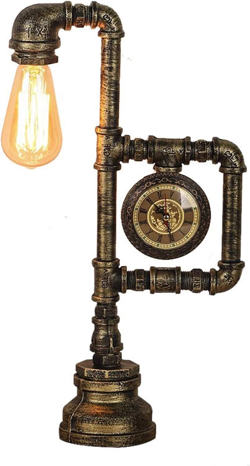 Industrial Table Lamp Iron E26 O7077
