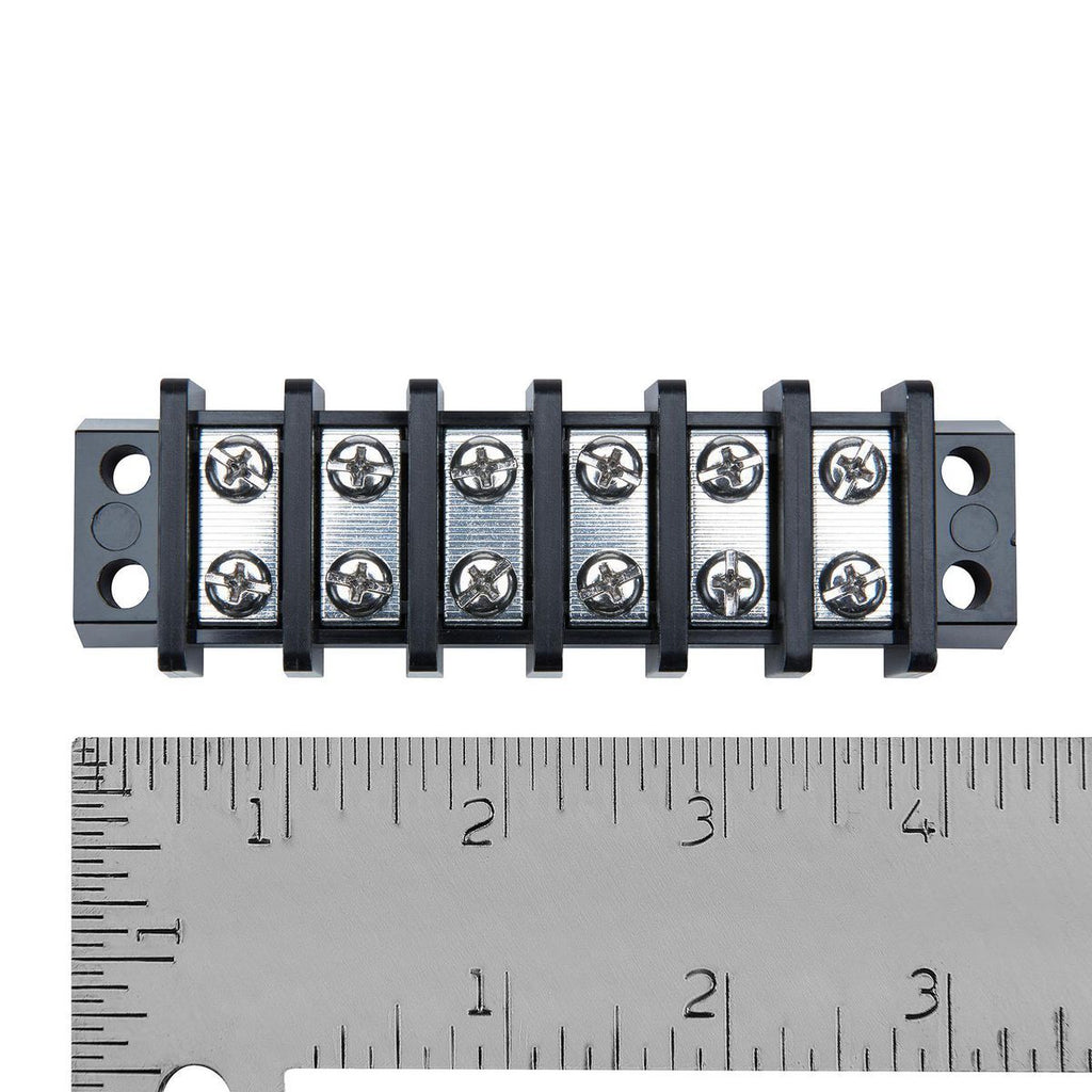 6-Circuit Dual-Row Terminal Block, 2-Pack E233078