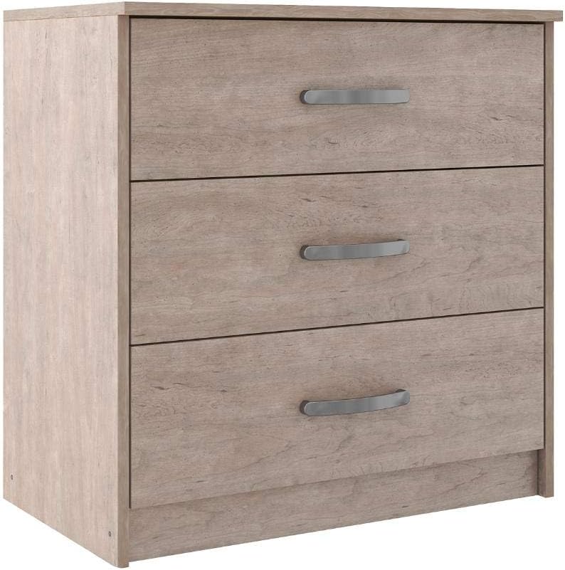 3 Drawer Grayish Brown Chest of Drawers P271