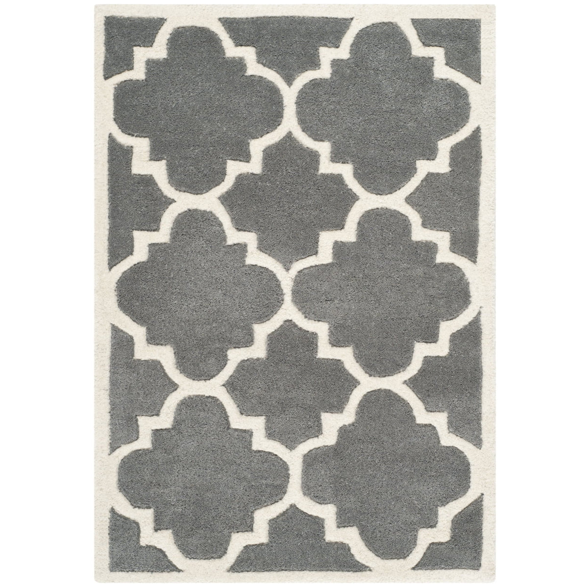 Geometric Quatrefoil Area Rug or Runner V94425