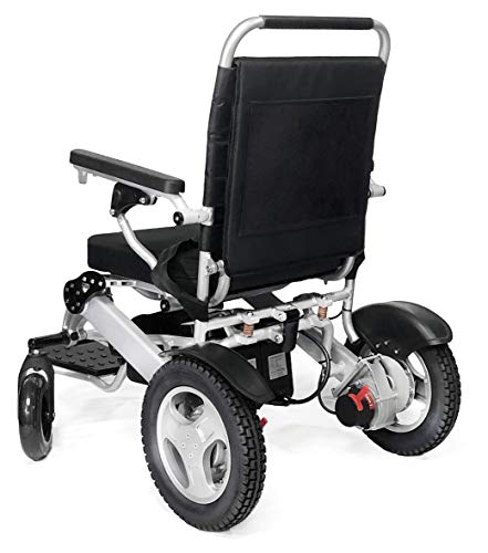 Black Heavy Duty Foldable Power Wheelchair Y917
