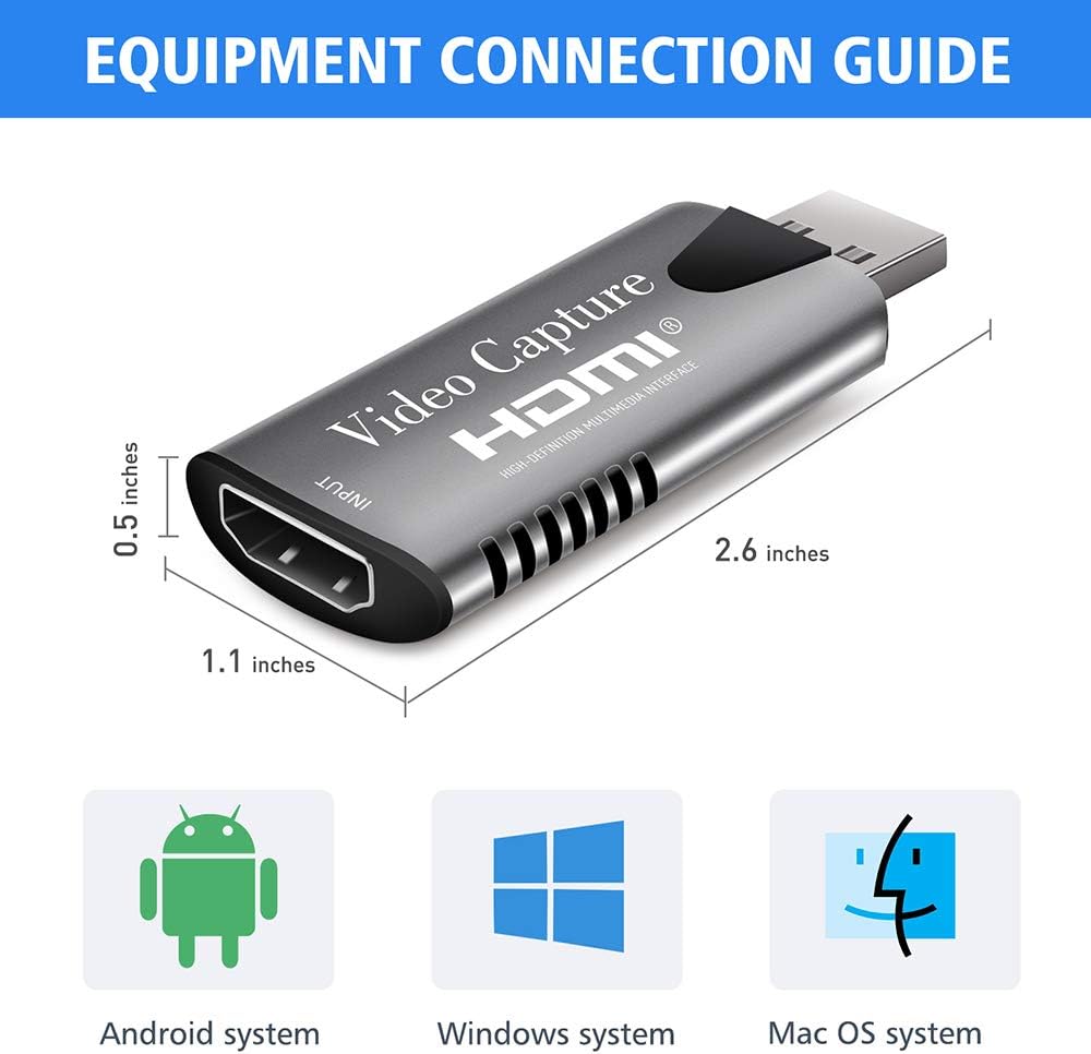 1080P HDMI USB Video Capture Card J3825
