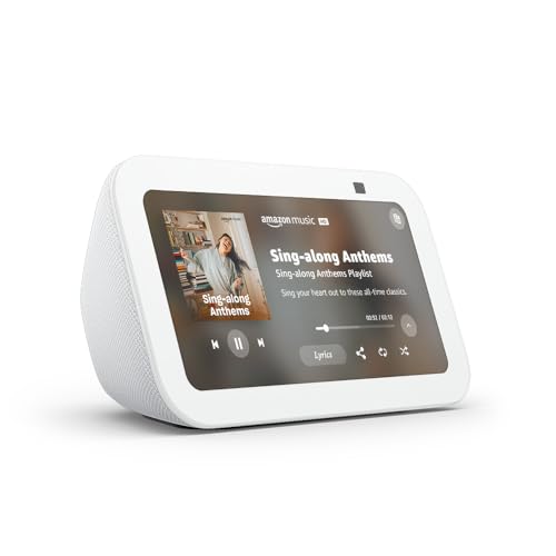Glacier White Amazon Echo Show 5 Smart Display V12067