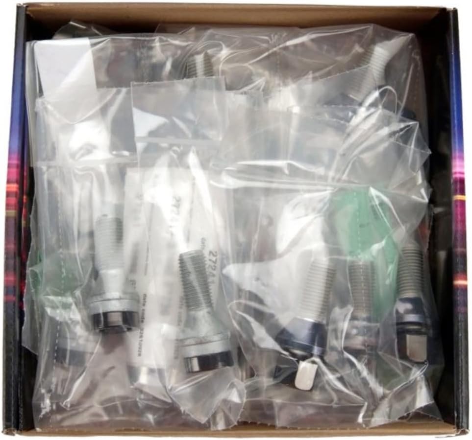 Black 5 Lug Hex Lug Bolt Install Kit with Locks M993