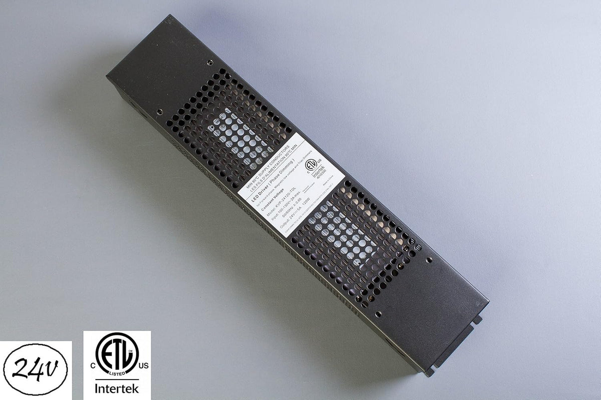 24v Dimmable LED Power Supply 5 Amp 120W N271