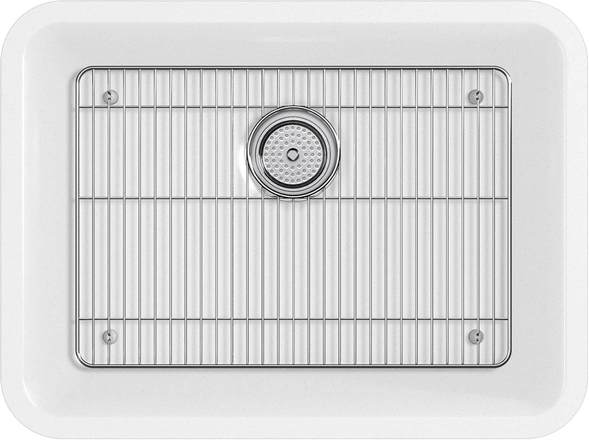 Matte White Kitchen Sink U7881