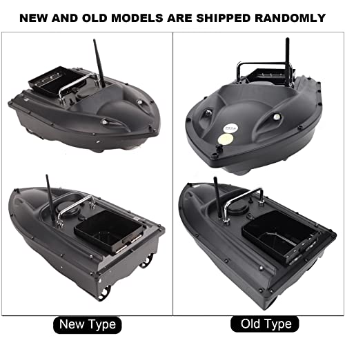 Black Remote Control Fishing Bait Boat V33954