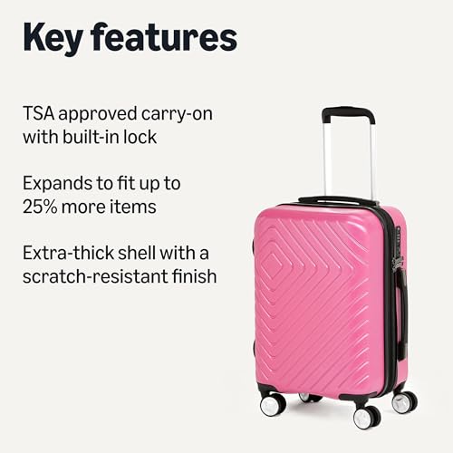 Navy Blue 21-inch Carry On Luggage with Wheels P51788