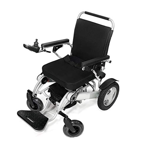 Black Heavy Duty Foldable Power Wheelchair Y917