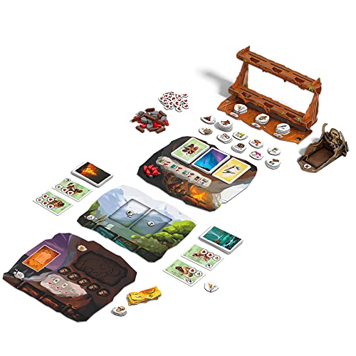 Cooperative Board Game for 2-4 Players, Ages 10+, 45-60 Minute Playtime D657752