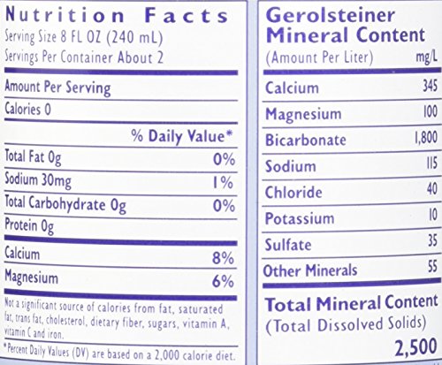 Sparkling Mineral Water, 16.9 Fl Oz (Pack of 6) L358094
