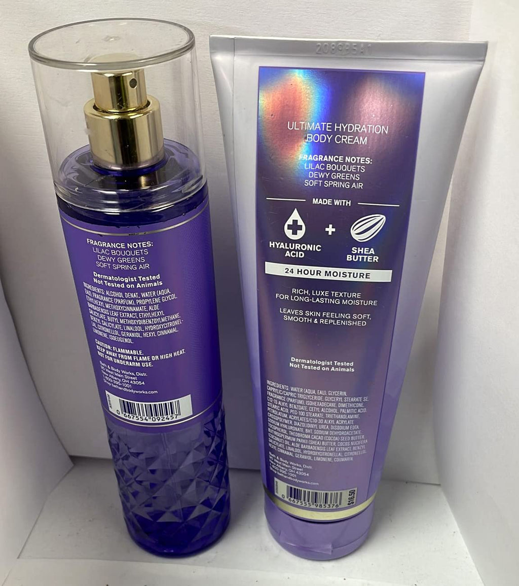 Fresh Cut Lilacs Fine Fragrance Mist And Body Cream Gift Set Z170940