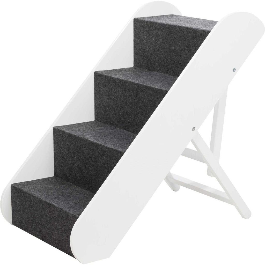 White 4-Steps Adjustable Pet Steps R141