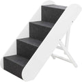 White 4-Steps Adjustable Pet Steps R141