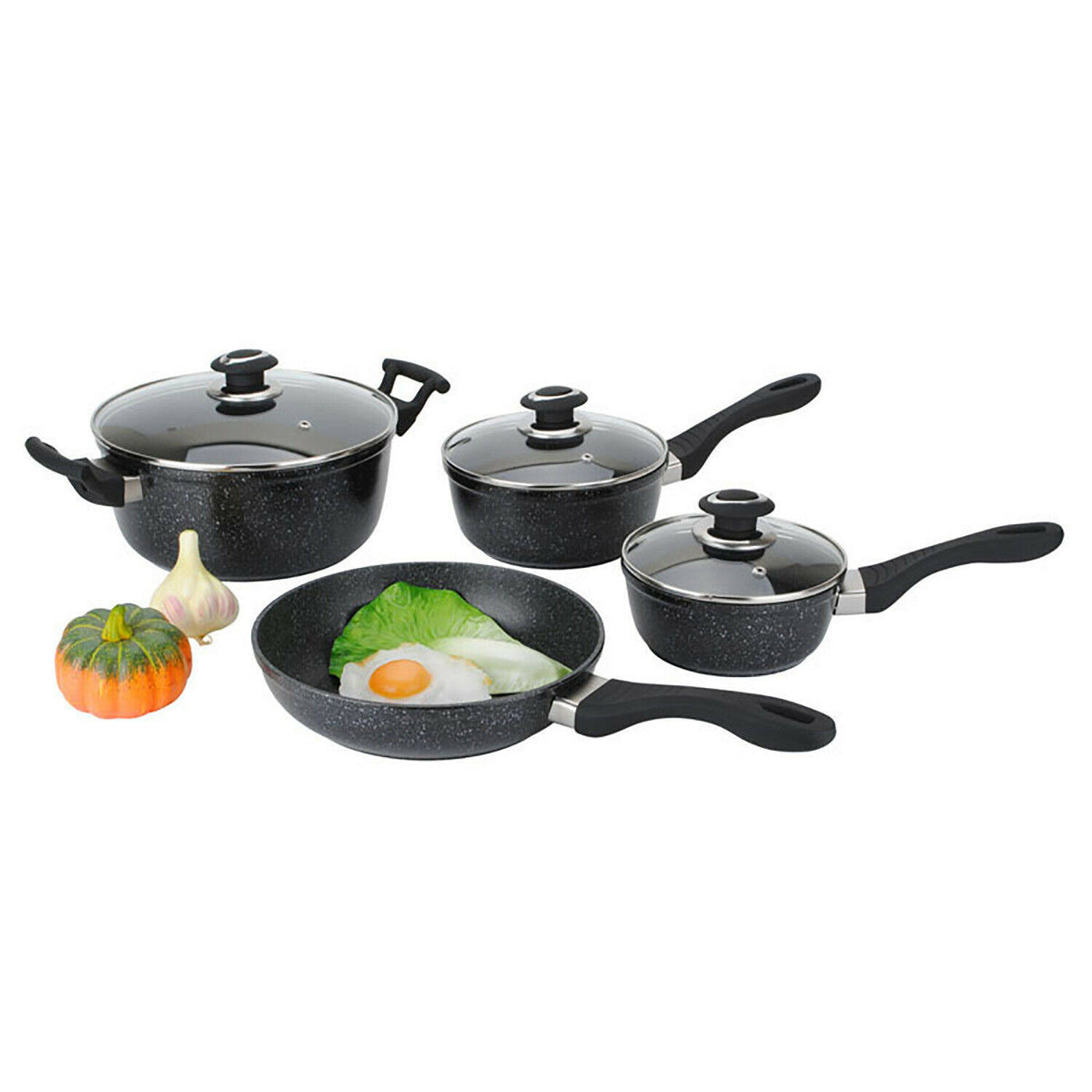 Cast Aluminum Nonstick 7-Piece Cookware Set Q70999