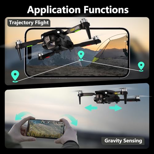 Foldable Drone with Camera and LCD Screen Remote Control A817381