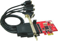 4 Port RS232 PCI Express Serial Adapter Card Q71941