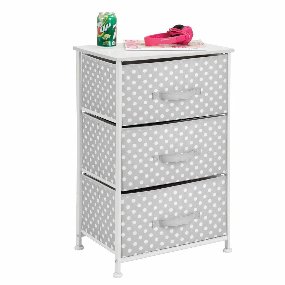 Vertical 3 Drawer Dresser Storage Tower H539