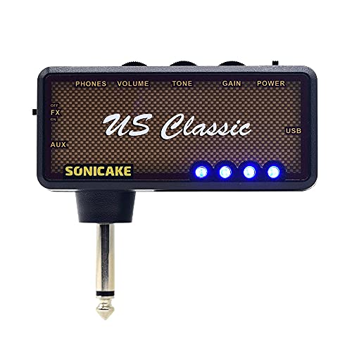 Rechargeable Plug-in Guitar Headphone Amp N49157